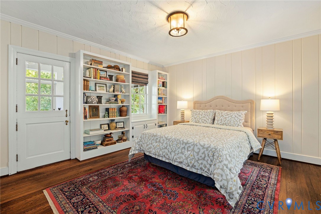 17 Bridgeway Road Richmond, VA 23226 - Photo 17 of 38 1st floor Bedroom with built-ins and Dutch door to