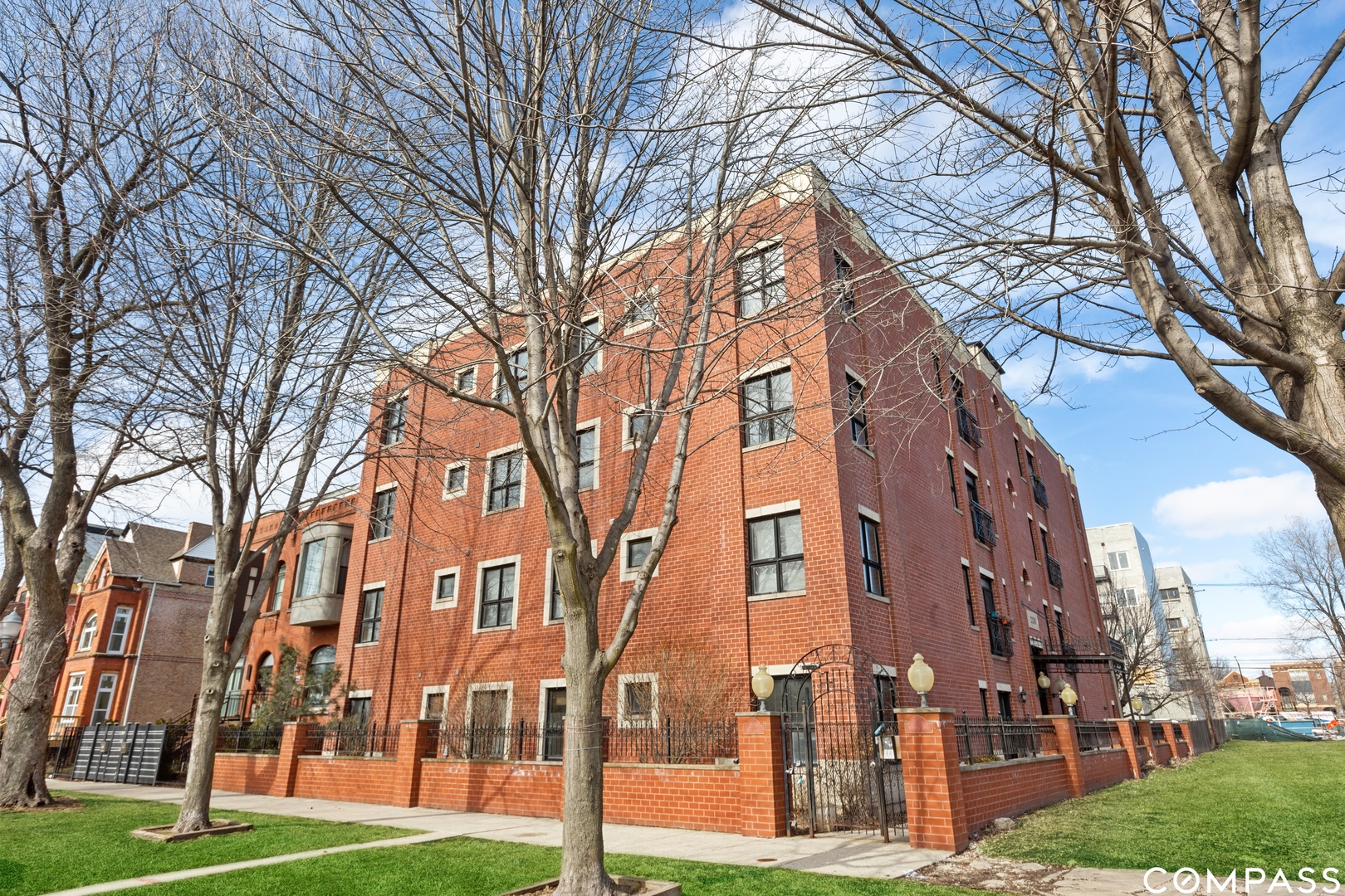 2136 West Monroe Street, Unit 204 Chicago, IL 60612 - Photo 2 of 15 a view of a building with a yard