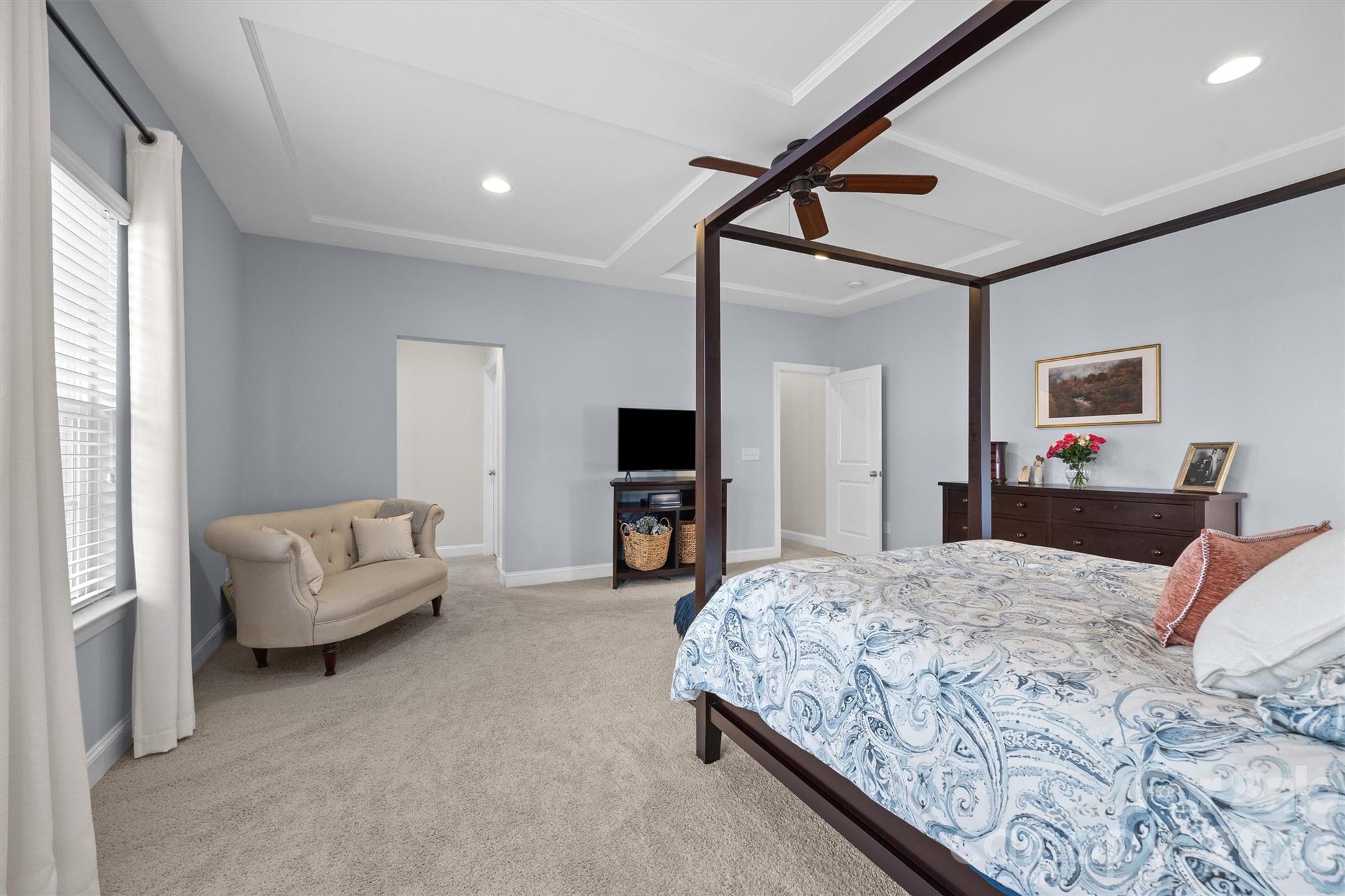 954 Castlewatch Drive Fort Mill, SC 29708 - Photo 23 of 45 a bedroom with a bed and furniture