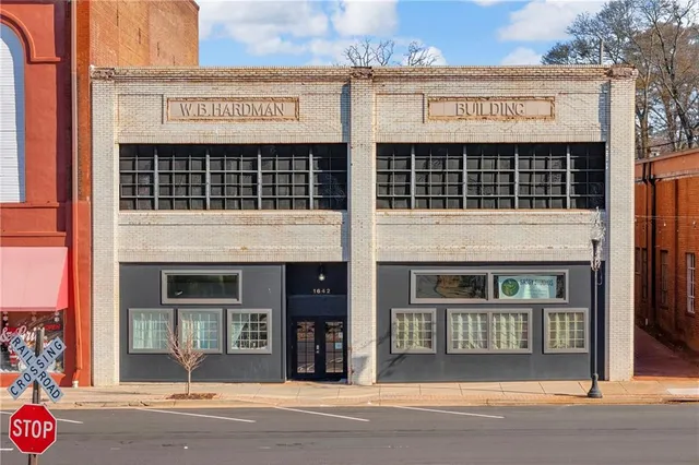front view of a building