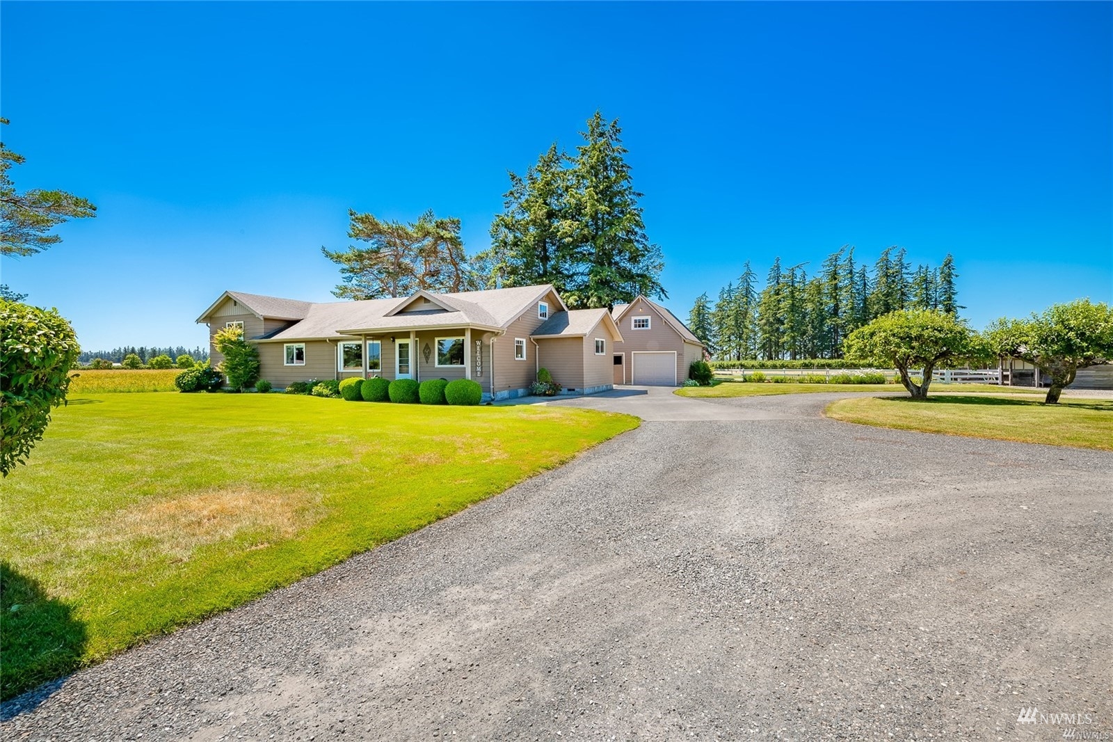 356 East Pole Road Lynden, WA 98264 - Photo 34 of 40 a view of swimming pool with an outdoor space and seating area
