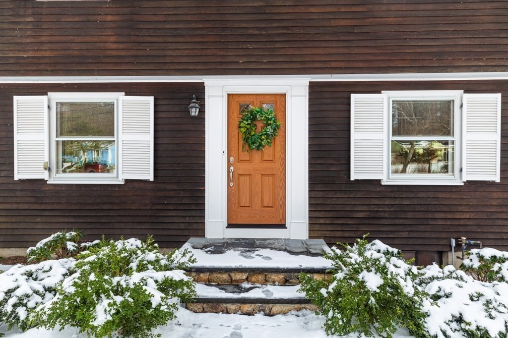 6 Sherman's Bridge Road Wayland, MA 01778 - Photo 3 of 42 a front view of a house
