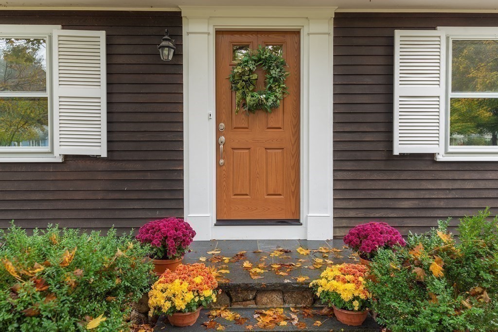 6 Sherman's Bridge Road Wayland, MA 01778 - Photo 34 of 42 a front view of a house