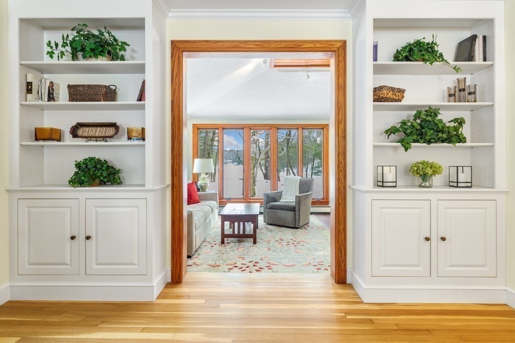 6 Sherman's Bridge Road Wayland, MA 01778 - Photo 9 of 42 a living room with furniture and a window