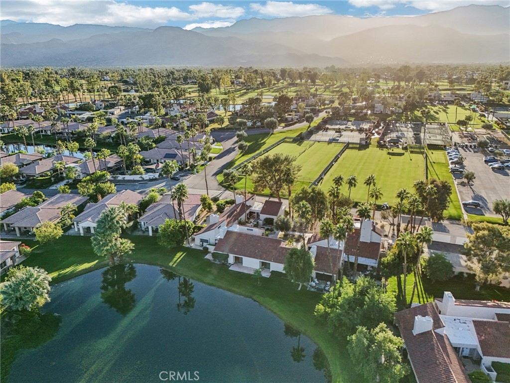 380 Wimbledon Drive Rancho Mirage, CA 92270 - Photo 36 of 41 an aerial view of residential houses with outdoor space