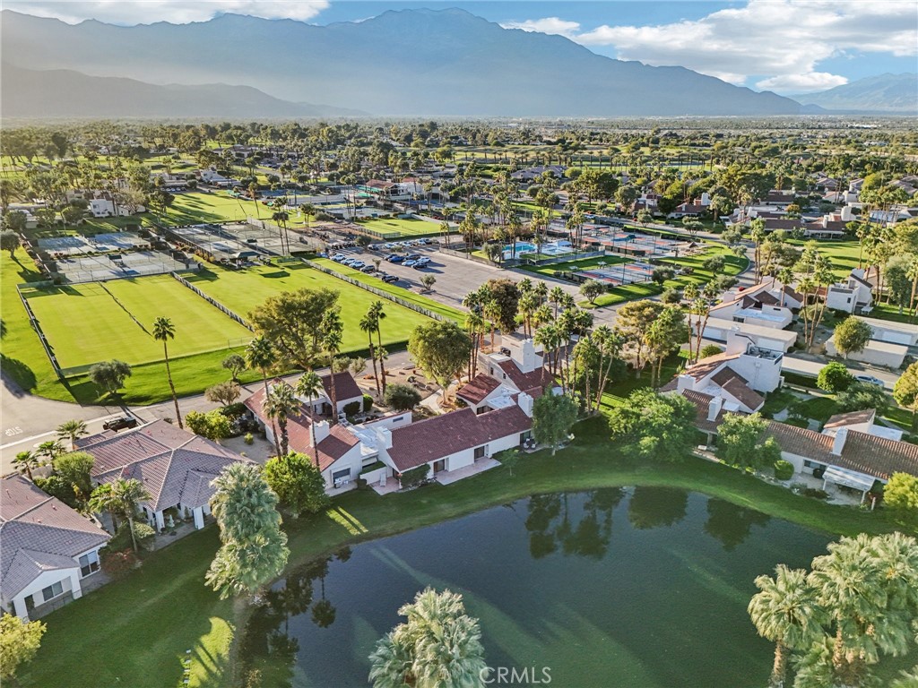 380 Wimbledon Drive Rancho Mirage, CA 92270 - Photo 37 of 41 an aerial view of residential houses with outdoor space
