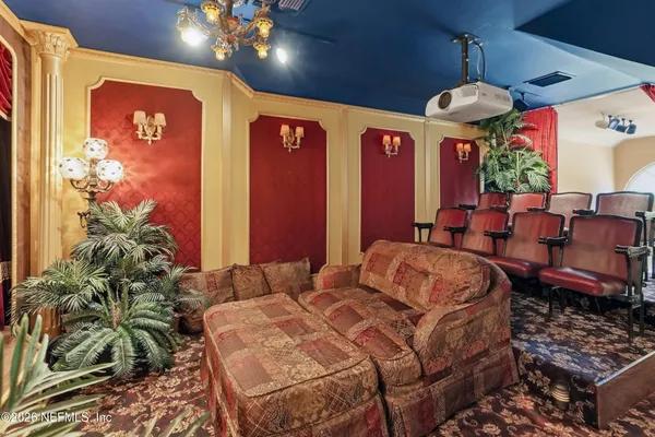 a view of a living room