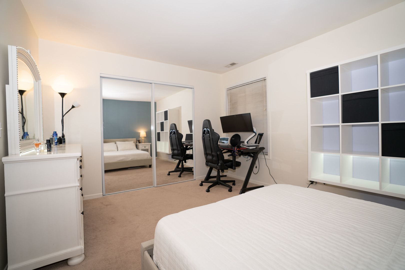 1324 McDowell Road, Unit 203 Naperville, IL 60563 - Photo 12 of 19 a bed room with a bed and a chair
