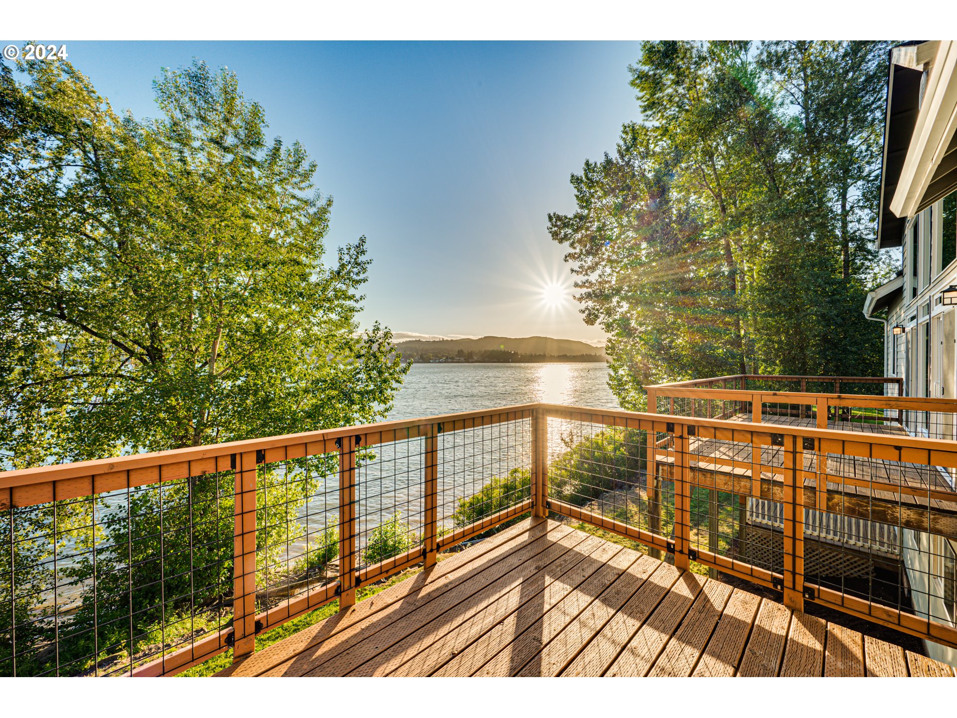 2825 Dike Road Woodland, WA 98674 - Photo 20 of 48 a view of balcony with wooden floor