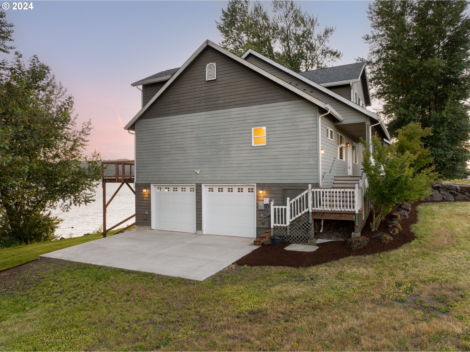 2825 Dike Road Woodland, WA 98674 - Photo 32 of 48 a view of a house with a yard