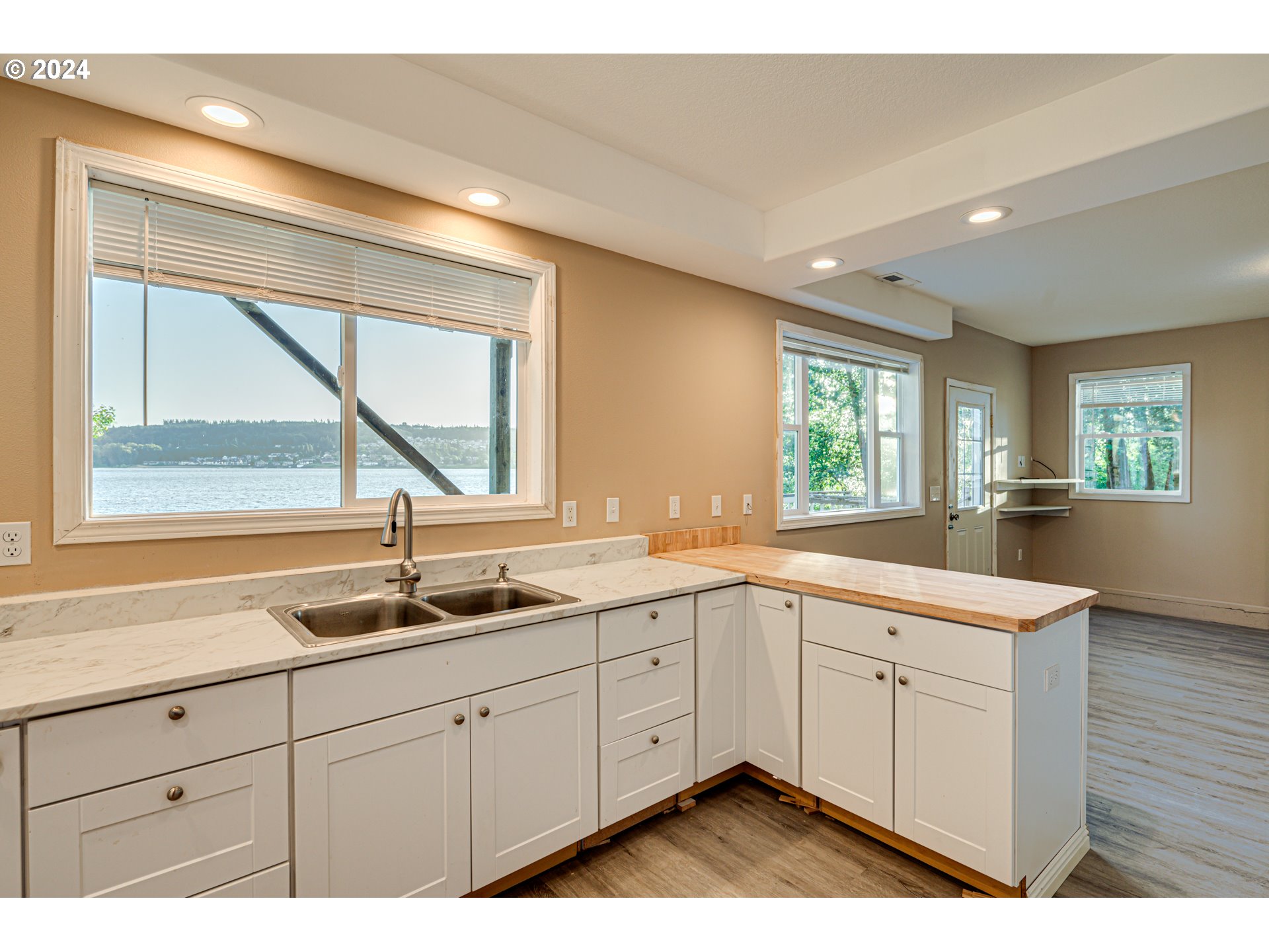 2825 Dike Road Woodland, WA 98674 - Photo 38 of 48 a kitchen with a sink and cabinets
