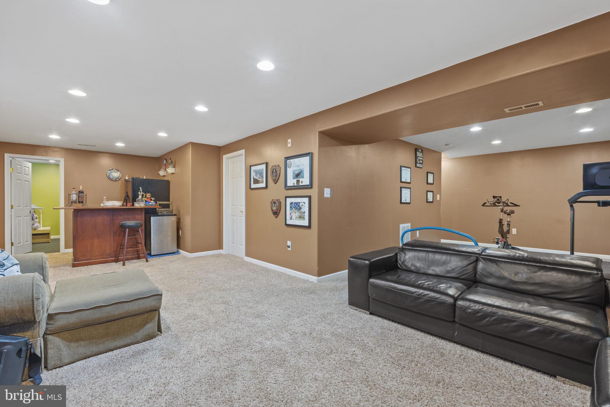 6137 McCarthy Drive King George, VA 22485 - Photo 29 of 51 Basement Rec Room