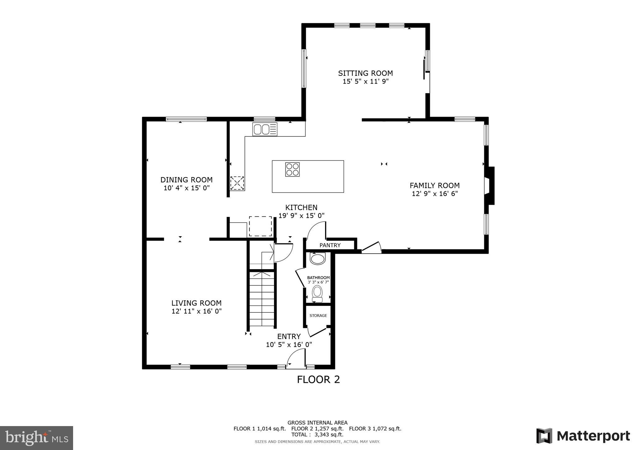 6137 McCarthy Drive King George, VA 22485 - Photo 49 of 51 Main Level Floor Plan