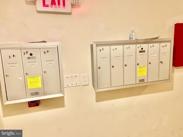 an entryway with wooden floor