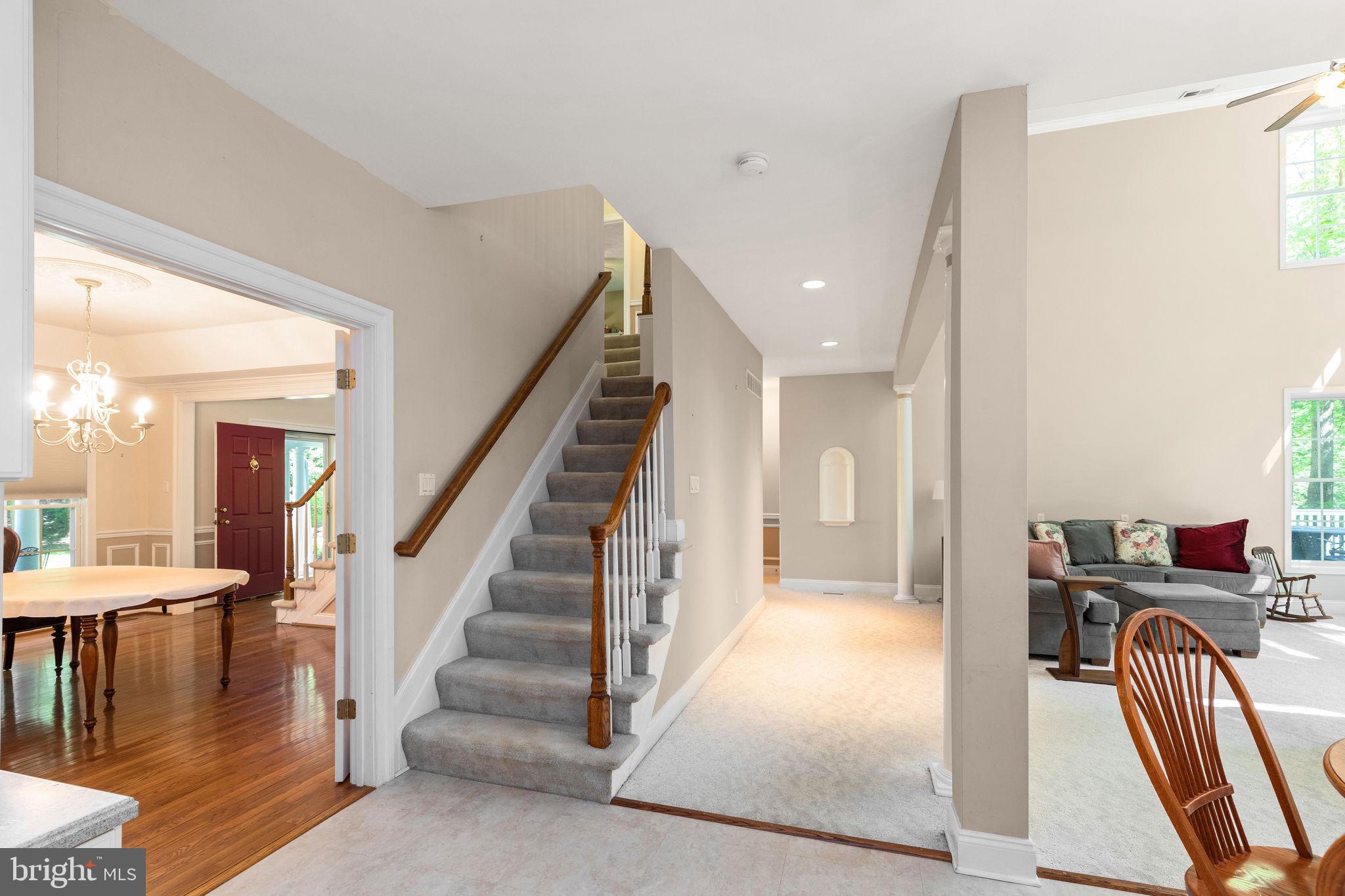 502 Stratford Road Fallston, MD 21047 - Photo 25 of 71 Dual staircase