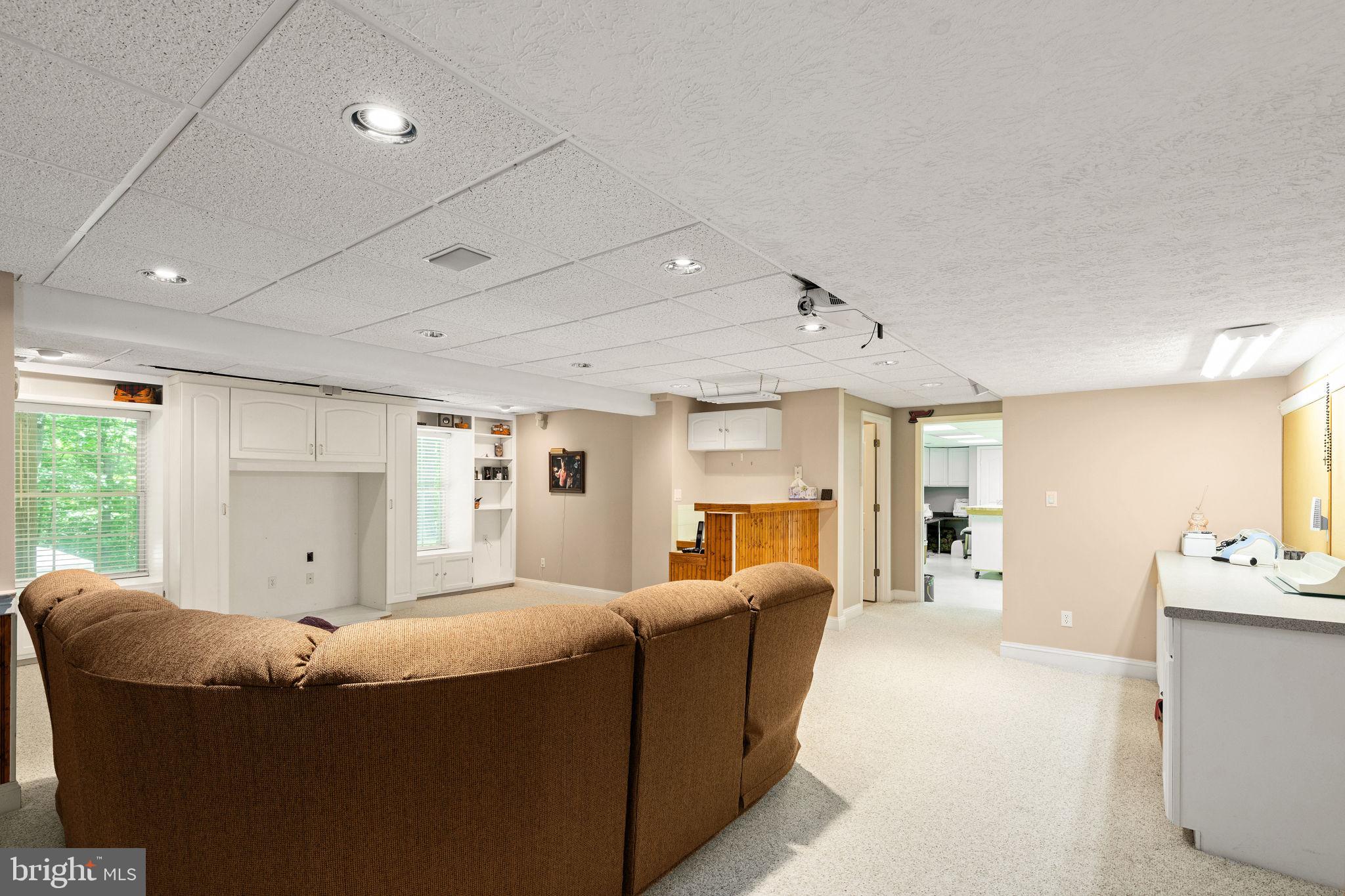 502 Stratford Road Fallston, MD 21047 - Photo 62 of 71 Projector and drop screen