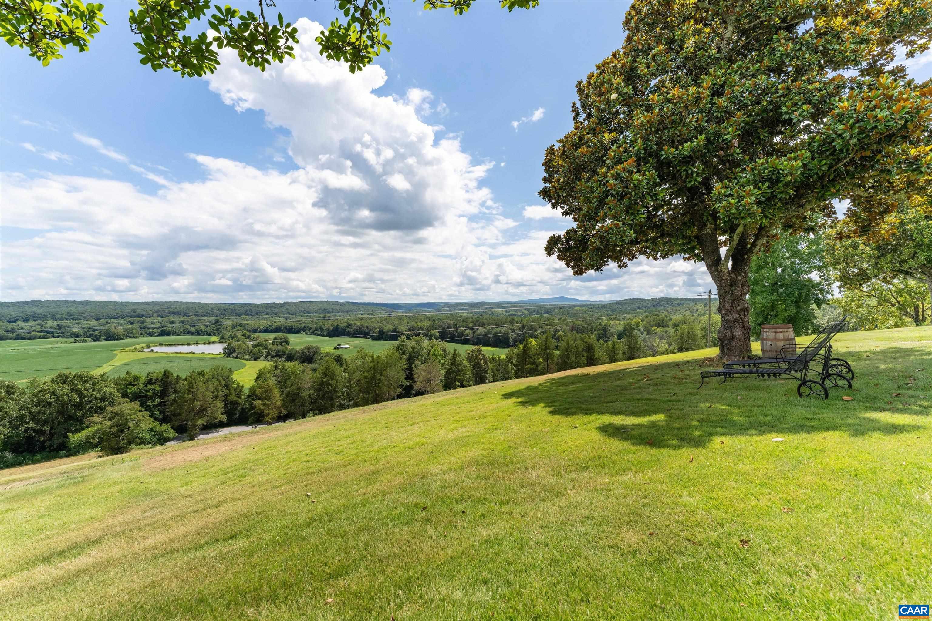1843 Cabell Road Wingina, VA 24599 - Photo 54 of 74 a view of a garden with large trees