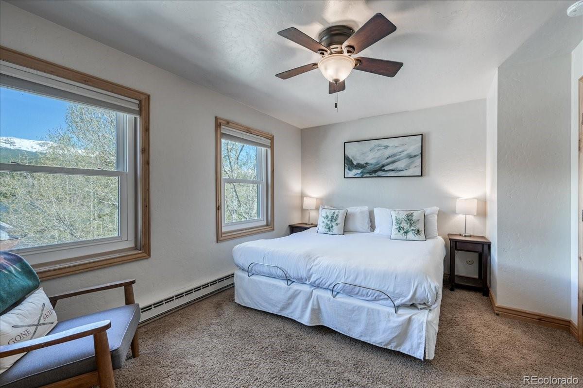 200 North Ridge Street, Unit R1 Breckenridge, CO 80424 - Photo 19 of 27 a bedroom with a large bed and a window
