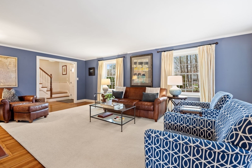 2 Yorkshire Road Dover, MA 02030 - Photo 4 of 42 a living room with furniture and a large window