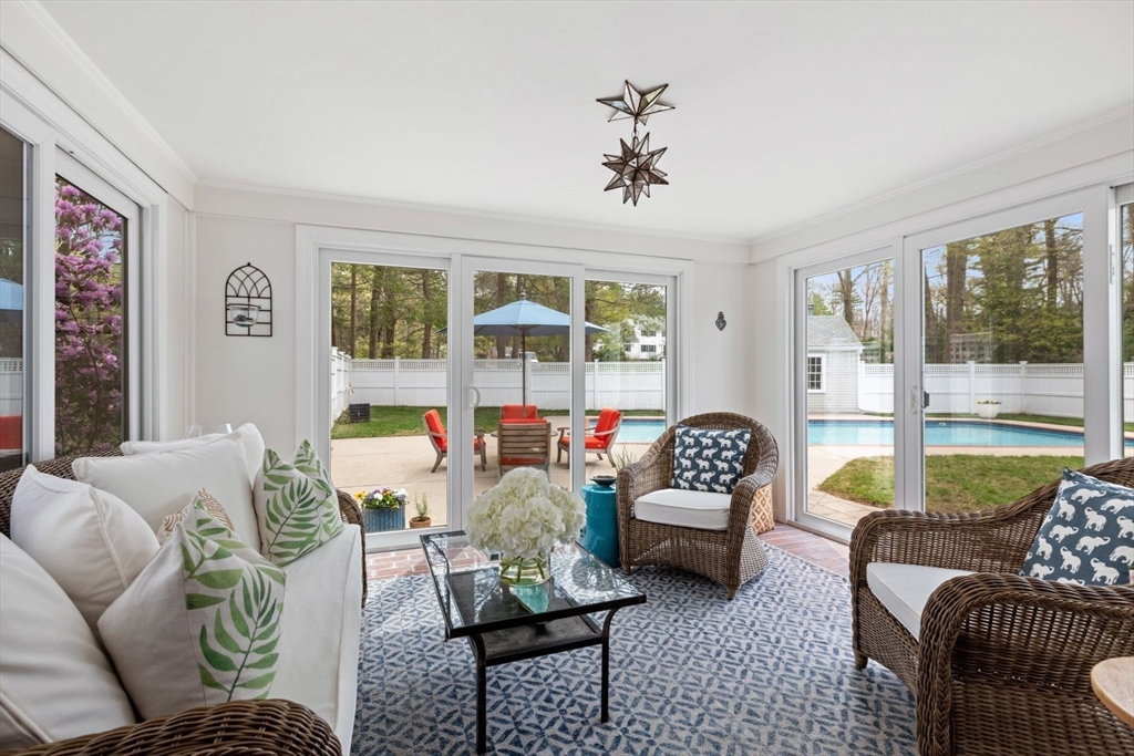 2 Yorkshire Road Dover, MA 02030 - Photo 7 of 42 a living room with furniture and a window