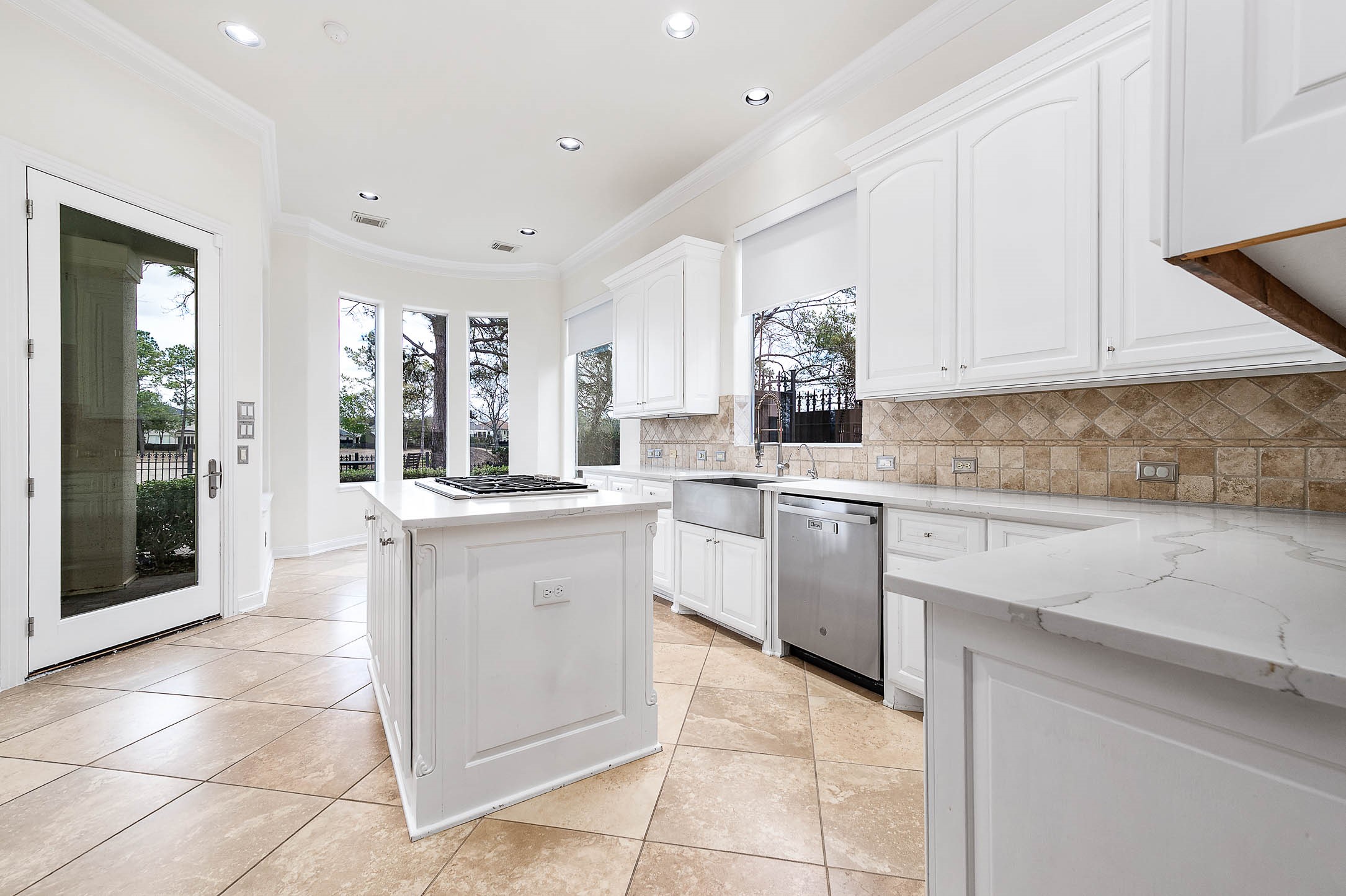 3323 Louvre Lane Houston, TX 77082 - Photo 22 of 50 a kitchen with a sink and cabinets