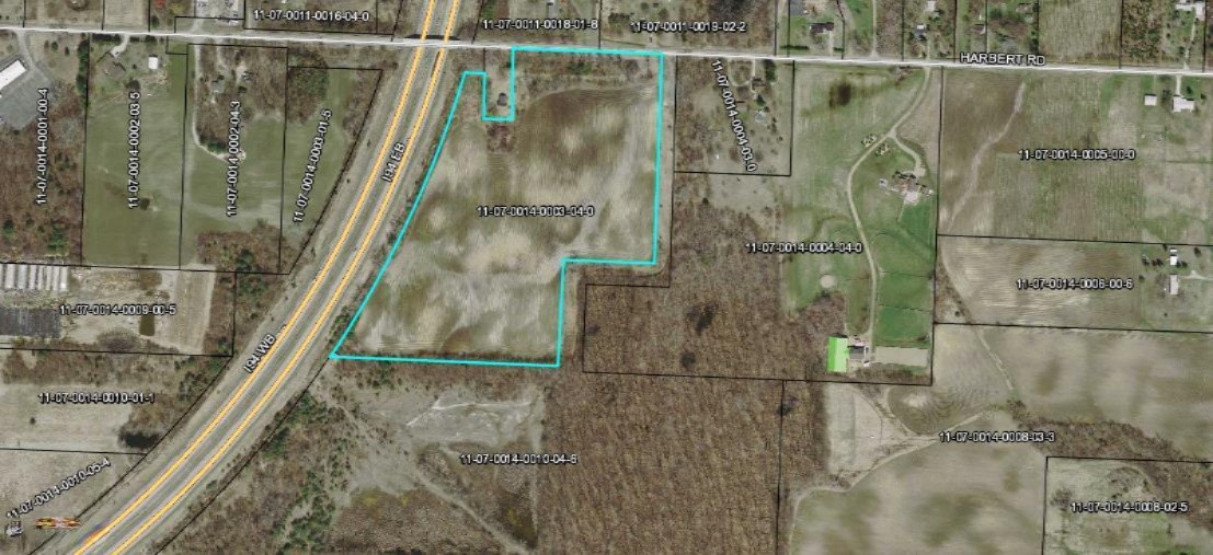 0 Harbert Road Three Oaks, MI 49128 - Photo 1 of 10 Harbert Rd GIS 2