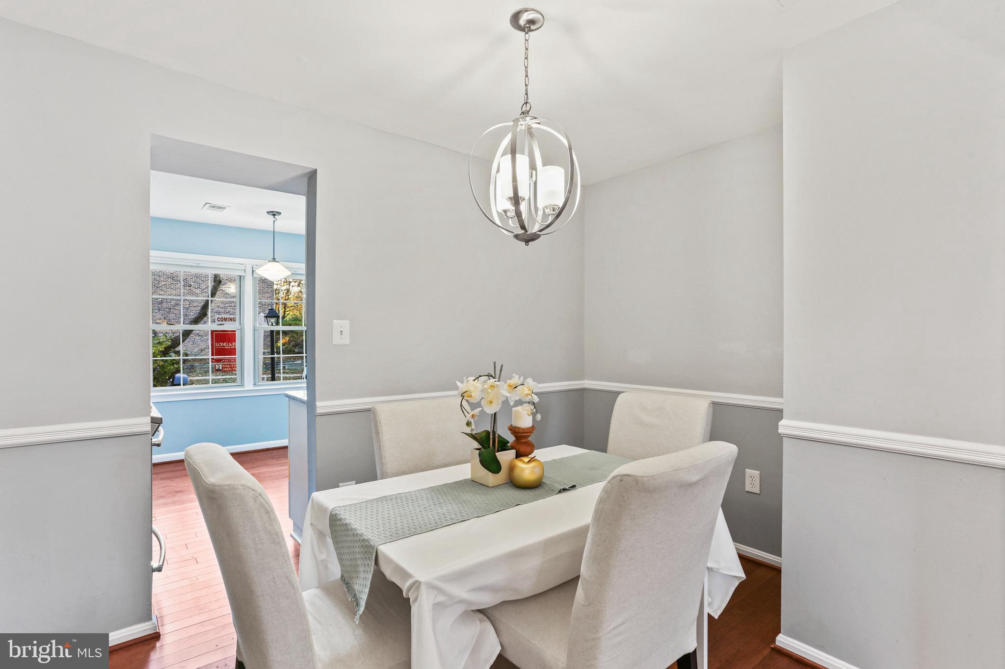 5813 Humblebee Road Columbia, MD 21045 - Photo 5 of 26 New lighting fixture. Beautiful two-tone paint