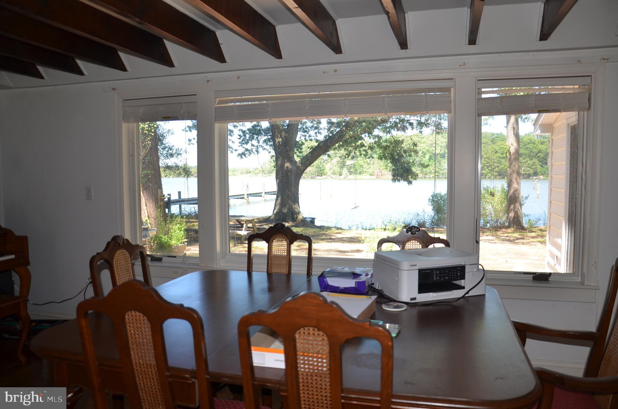 9020 Bozman Neavitt Road St. Michaels, MD 21663 - Photo 10 of 32 Dining w/waterviews