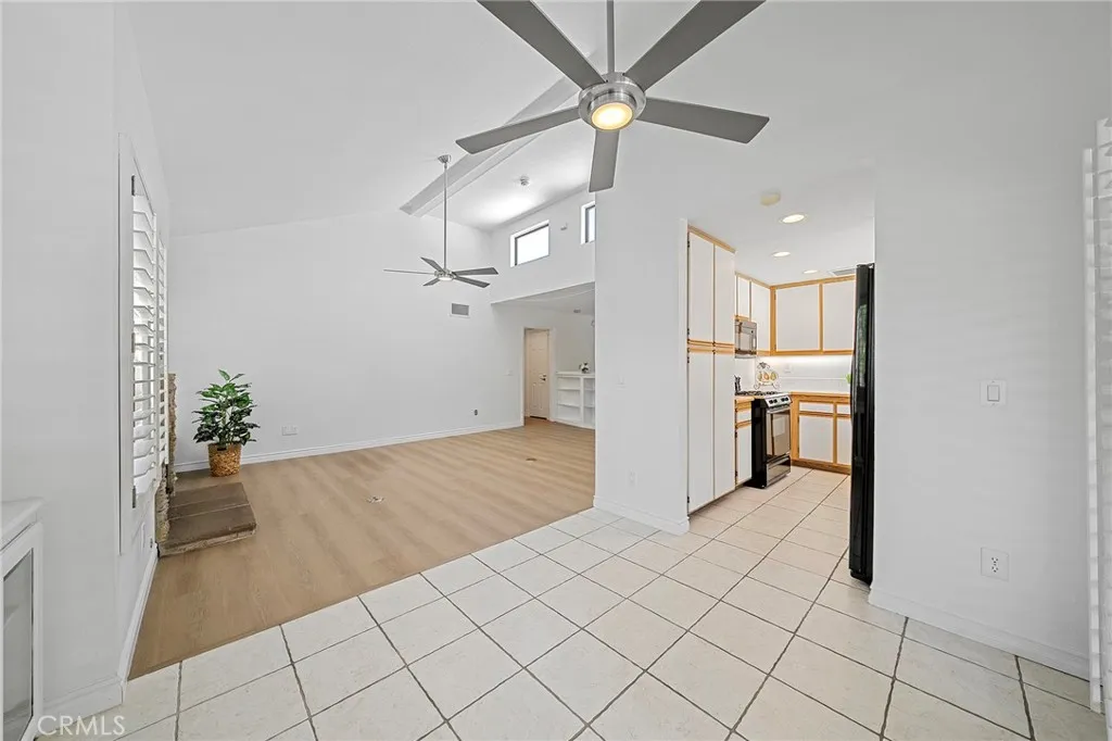 4277 Las Virgenes Road Calabasas, CA 91302 - Photo 9 of 28 Dining area opens to kitchen. Ceiling fans throughout.