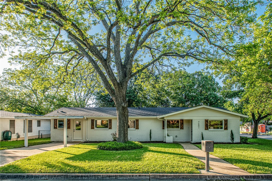 7601 Delafield Lane Austin, TX 78752 - Photo 1 of 1 a front view of a house with a garden