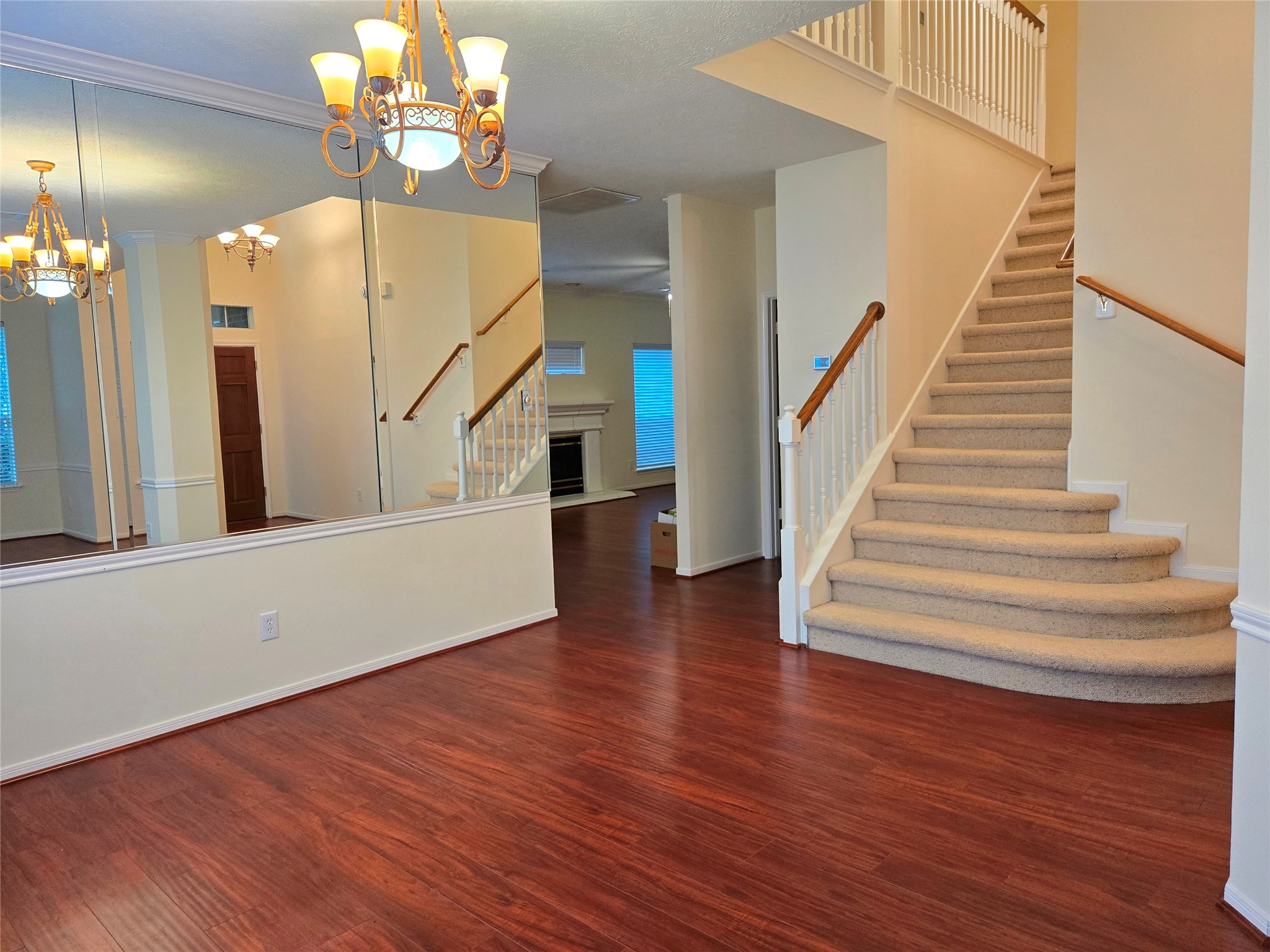 3138 Waters Way Drive Sugar Land, TX 77478 - Photo 5 of 42 a view of entryway and hall with wooden floor