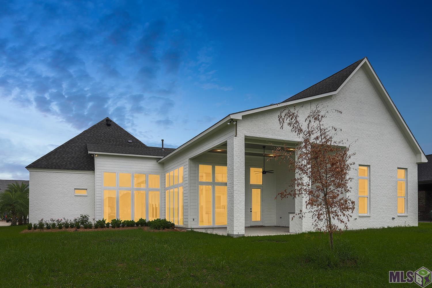 13652 Brook Point Drive Baton Rouge, LA 70810 - Photo 26 of 27 Rear Elevation-Twilight