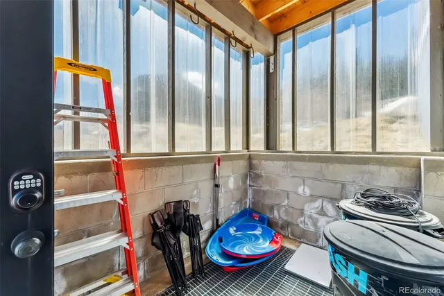 a view of a backyard of a house