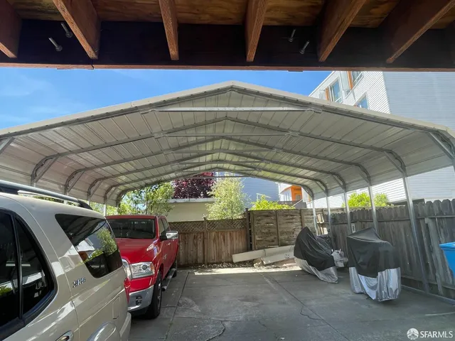 a close view of utility room