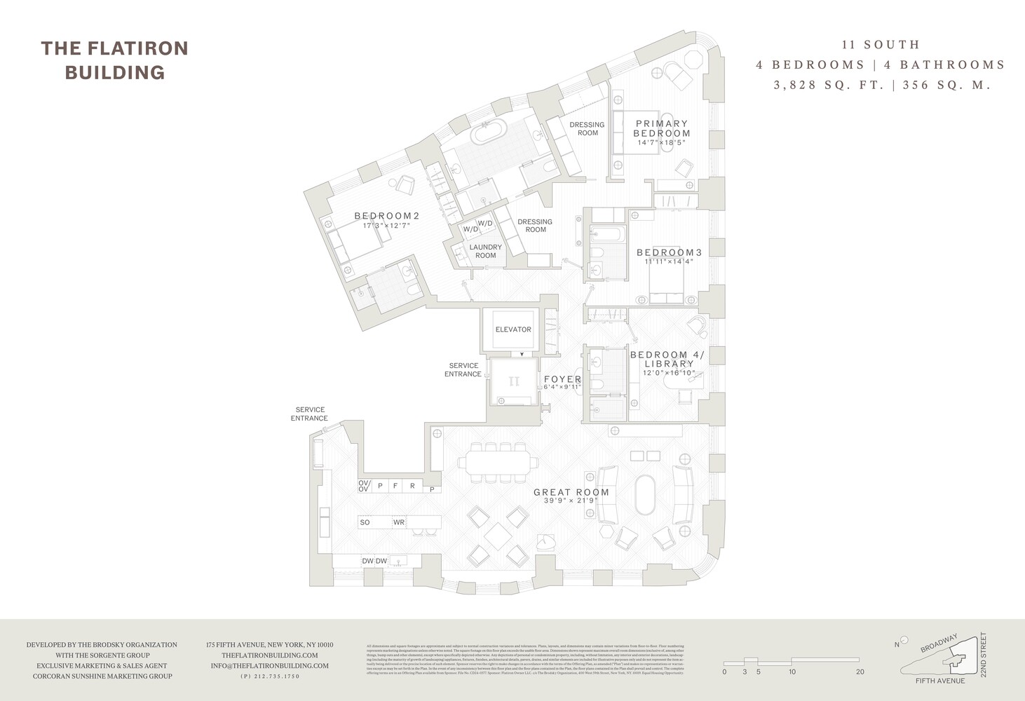 175 5th Avenue, Unit 11SOUTH Manhattan, NY 10010 - Photo 13 of 13 a picture of a person on a wall