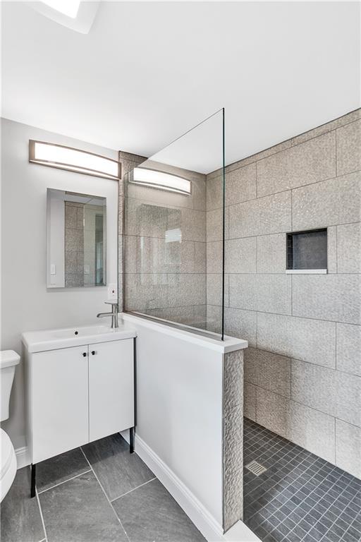 2 Hillcrest Drive Cecil, PA 15321 - Photo 19 of 25 a spacious bathroom with a shower and a sink