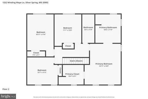 $749,000 | 1332 Winding Waye Lane, Silver Spring, MD 20902