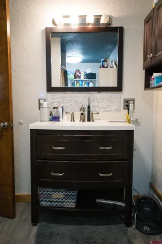 a view of a small space