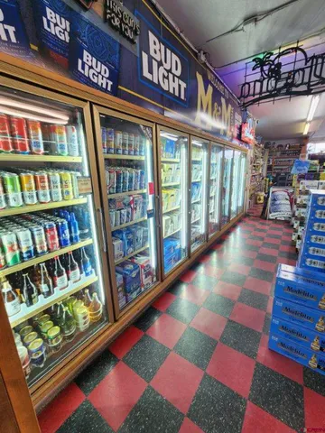 a view of interior of the building