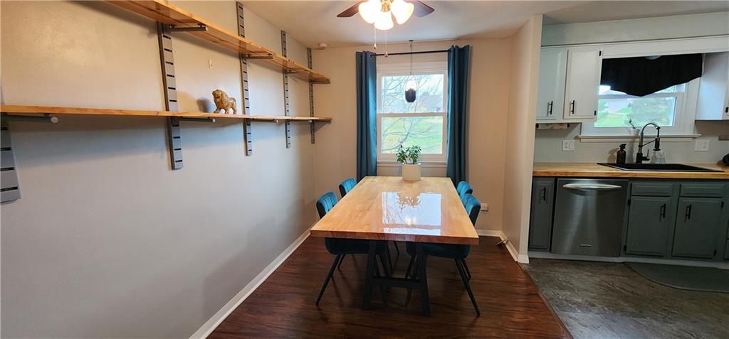 4833 Lucerne Road Indiana, PA 15701 - Photo 7 of 16 a room with wooden floor pool table and sink