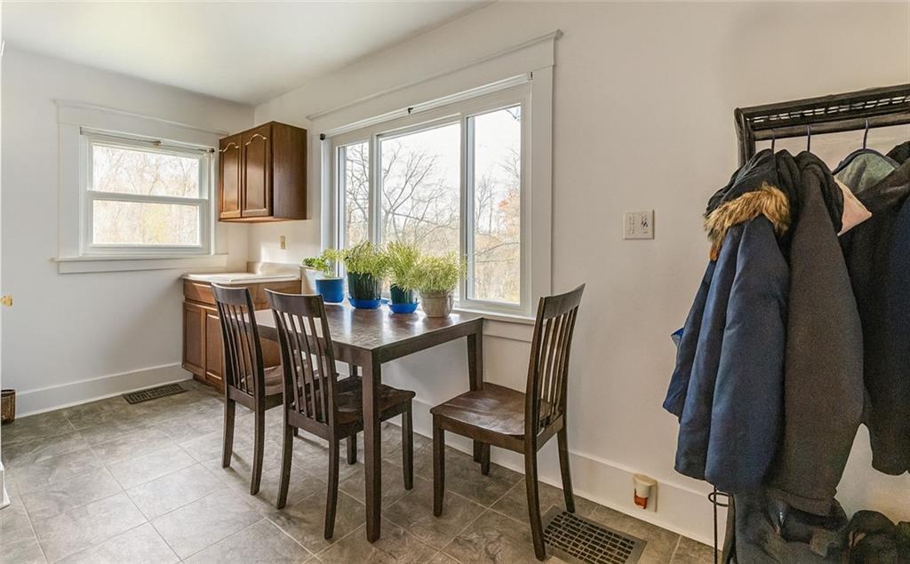 1470 Old Leechburg Road Pittsburgh, PA 15239 - Photo 7 of 25 a view of a dining room with furniture and a window