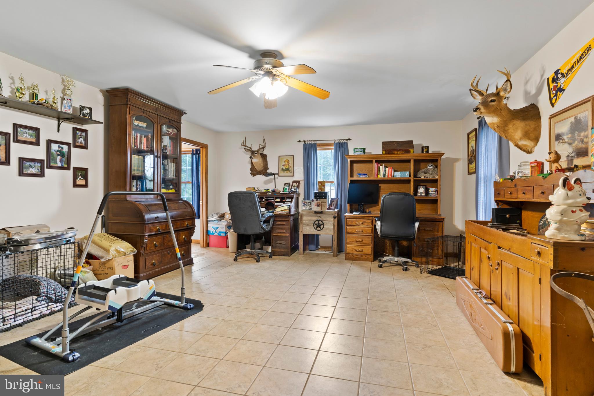 392 Peach Glen Road Gardners, PA 17324 - Photo 47 of 72 a view of a workspace with furniture and gym equipment