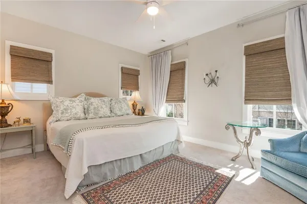 a view of swimming pool with outdoor seating and yard