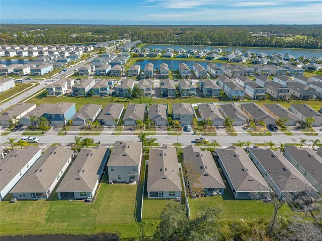 a view of a city with an ocean view
