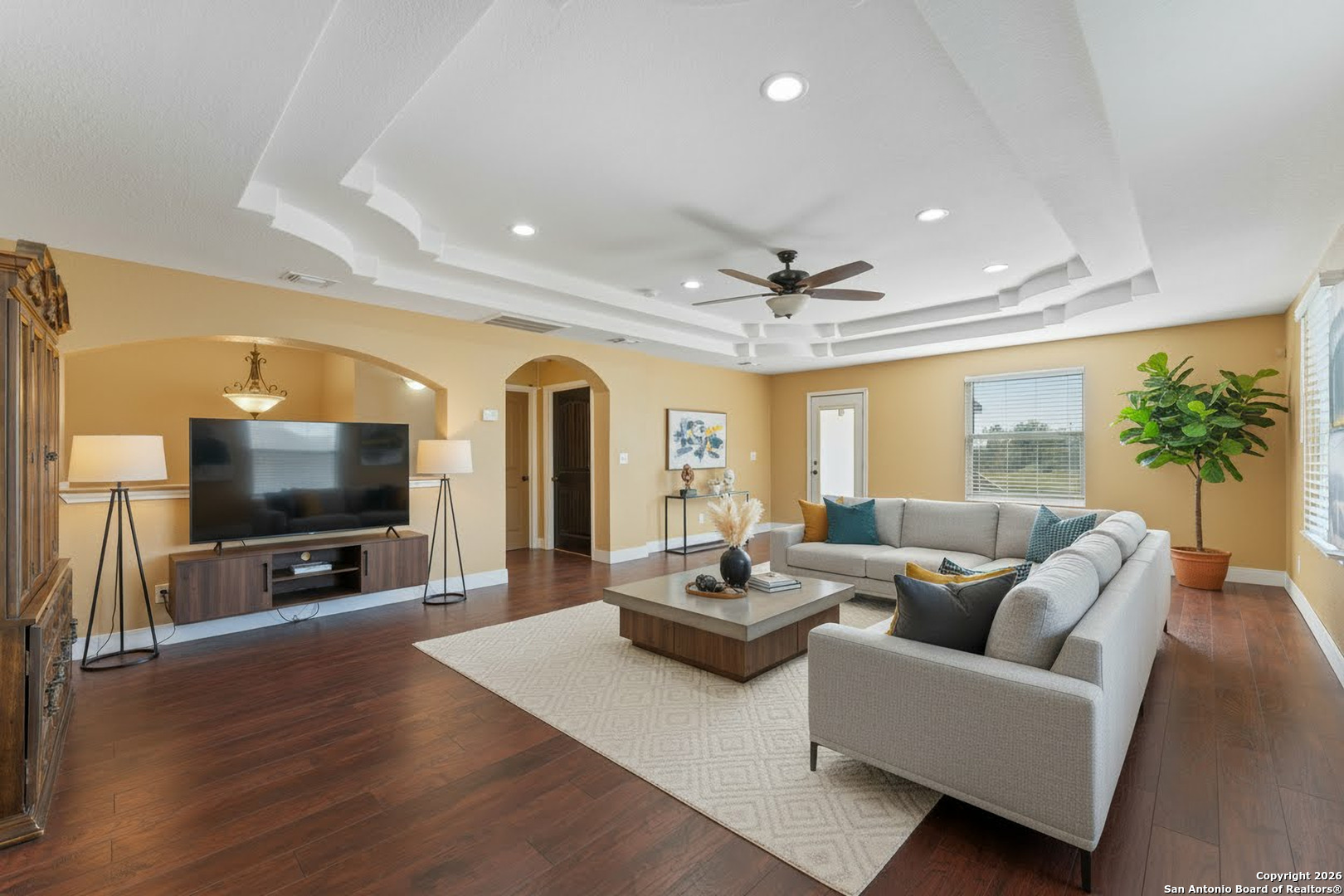 2930 Shane Road San Antonio, TX 78223 - Photo 3 of 75 a living room with furniture and a flat screen tv