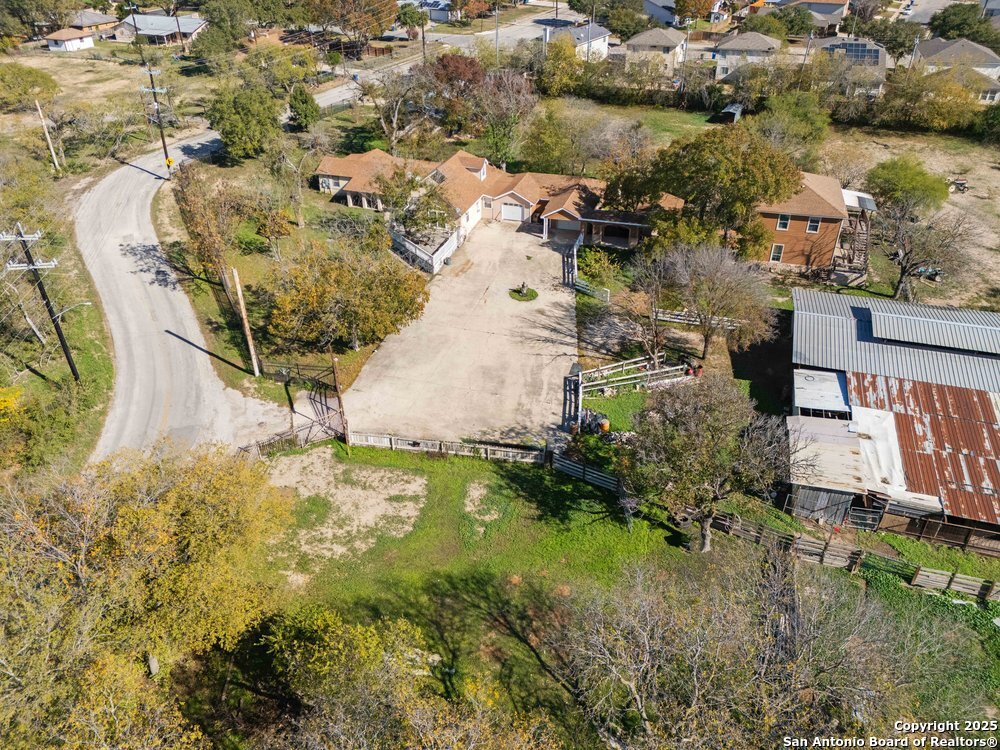 2930 Shane Road San Antonio, TX 78223 - Photo 73 of 75 an aerial view of residential house with pool and yard