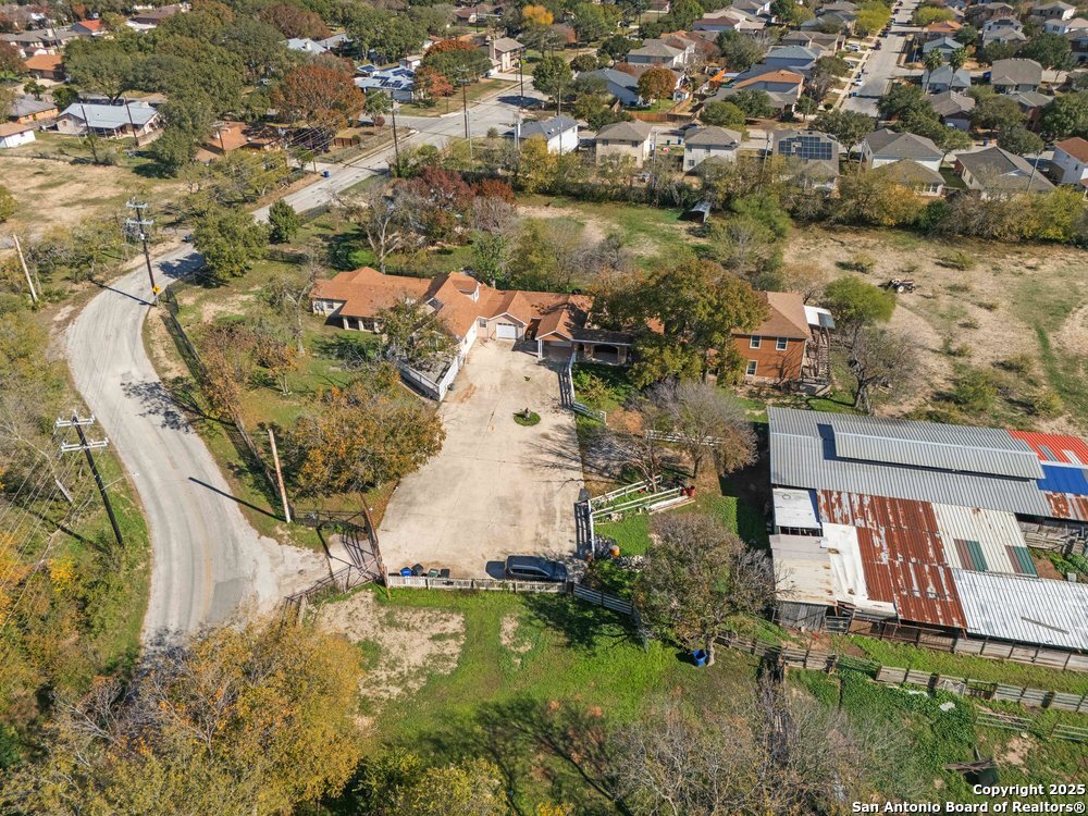 2930 Shane Road San Antonio, TX 78223 - Photo 74 of 75 an aerial view of residential house with outdoor space