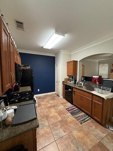 2513 South 2nd Street, Unit 3 Waco, TX 76706 - Photo 12 of 35 a kitchen with granite countertop a stove and a refrigerator