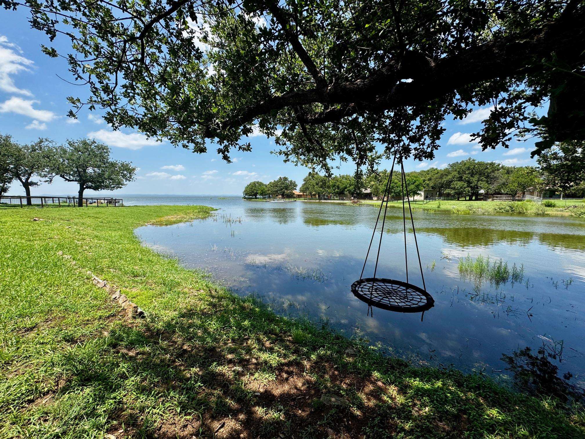 724 South Chaparral Burnet, TX 78611 - Photo 23 of 29 a view of a water pond with green space