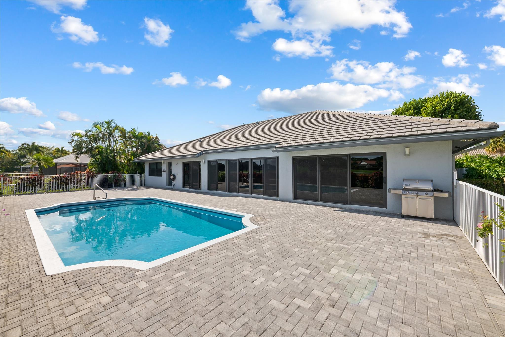 11043 Boca Woods Lane Boca Raton, FL 33428 - Photo 23 of 41 Spacious Pool and Patio Area